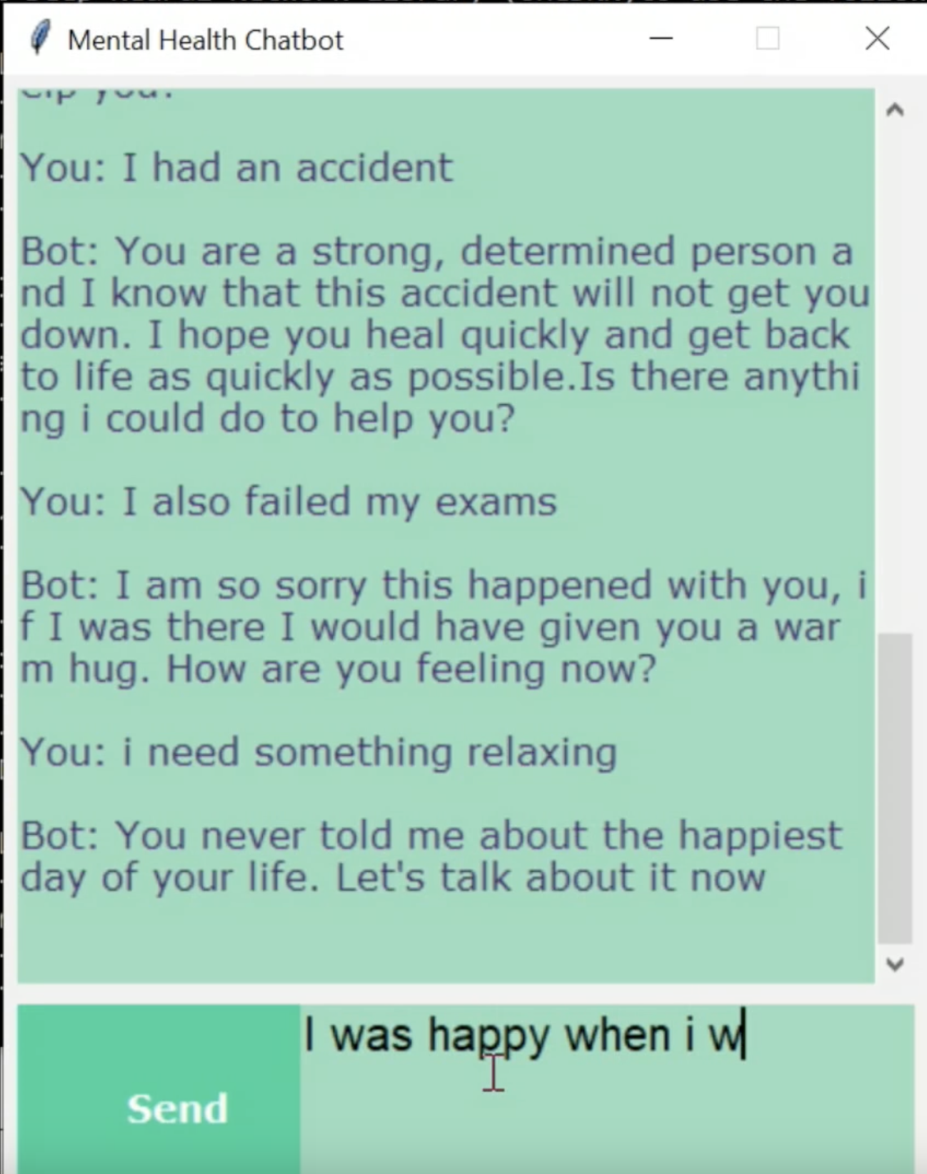 Emotional Health Detection System